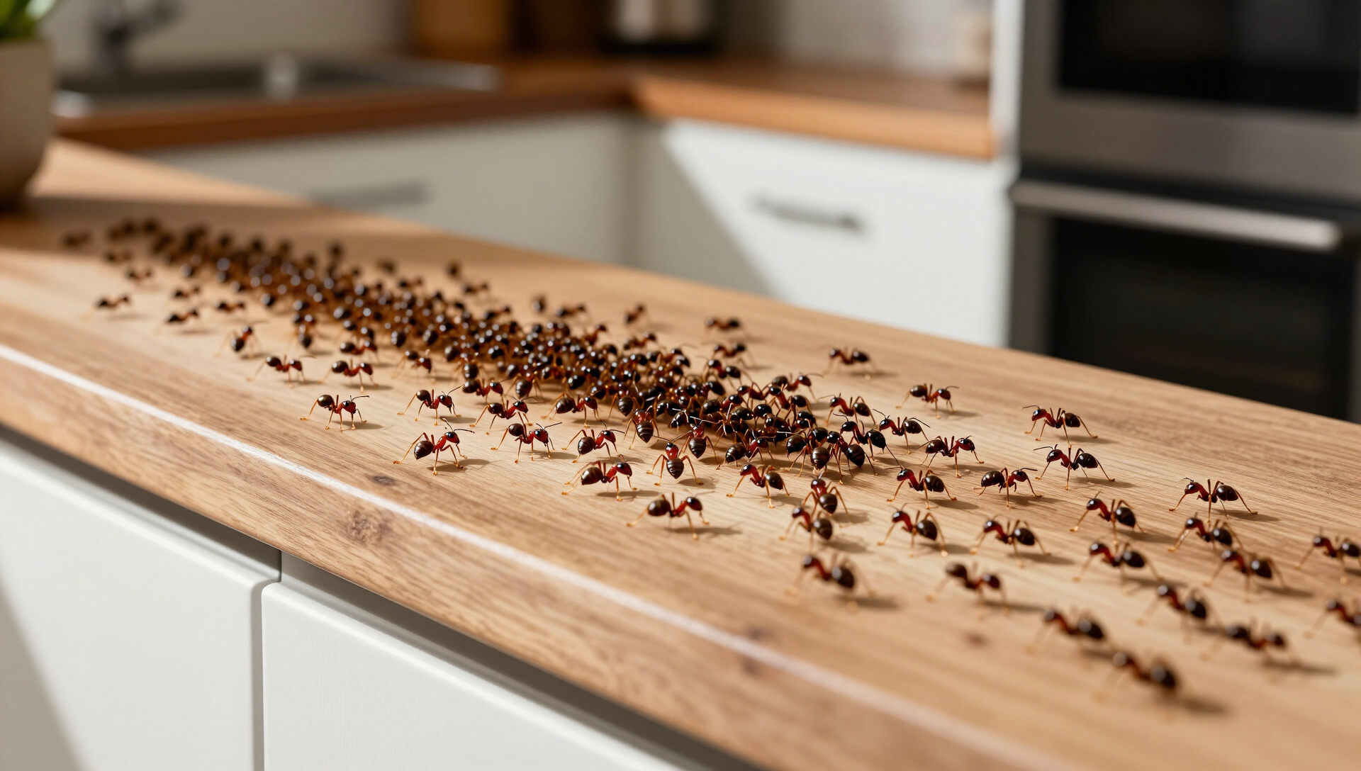 Ant Control in Camellia